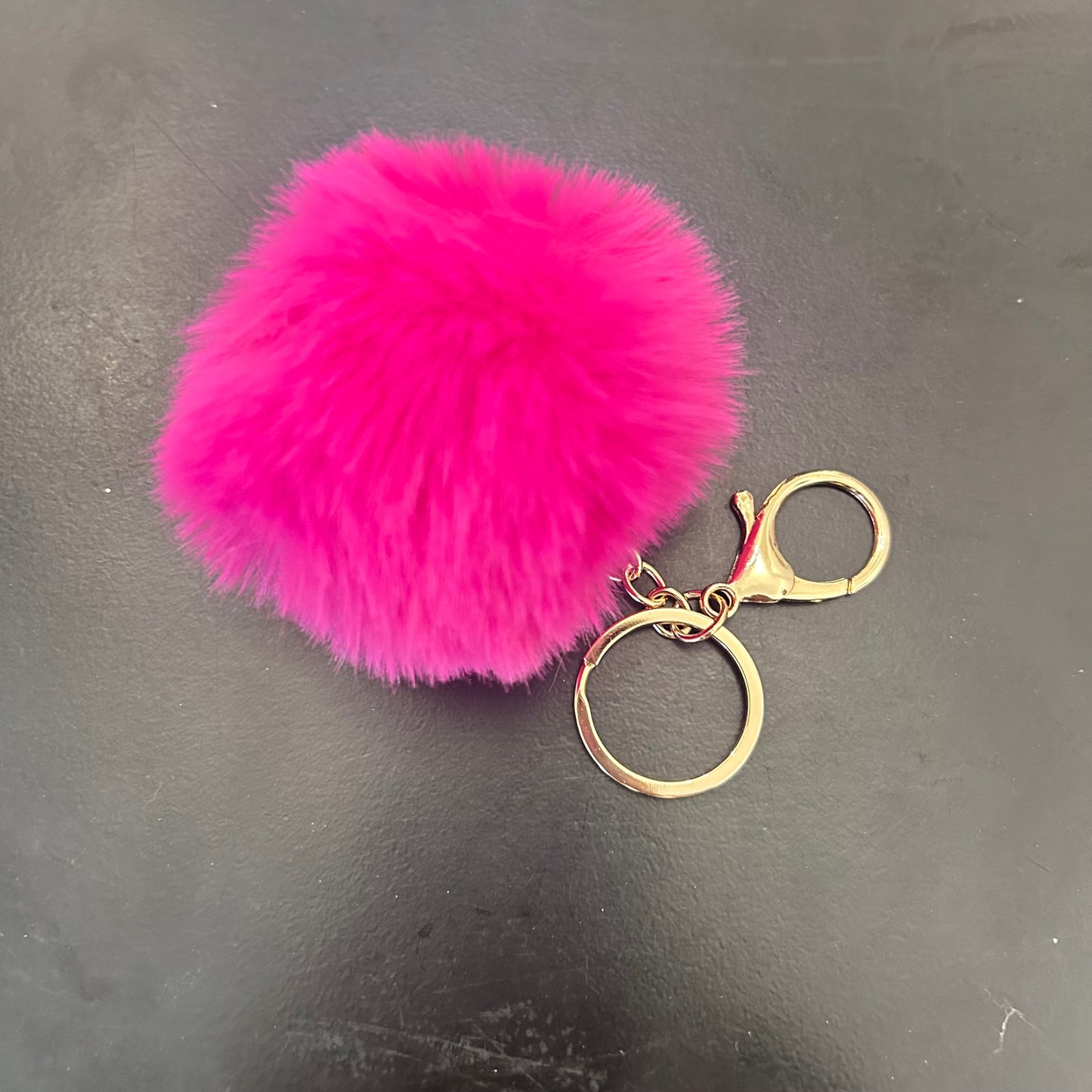 Pom Pom Keychain