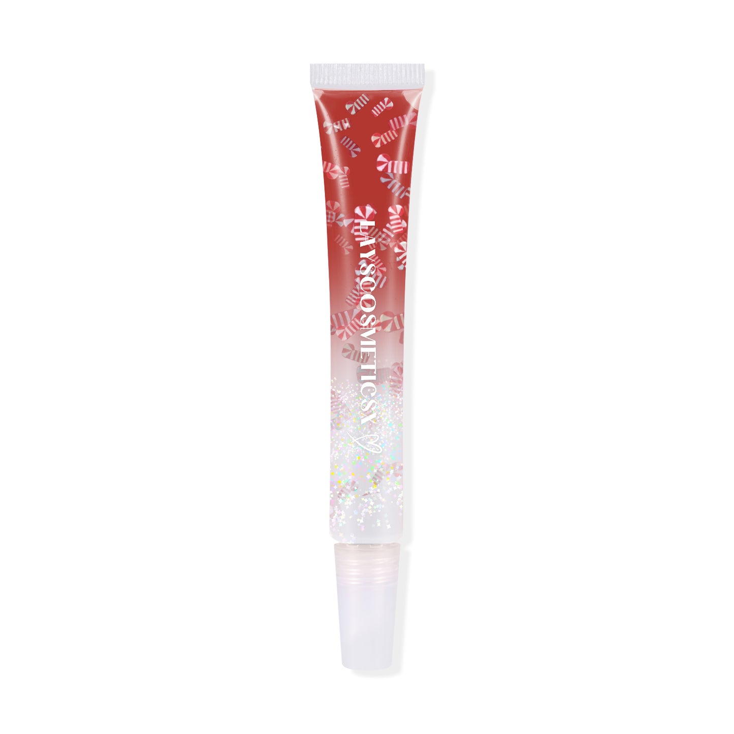 Candycane gloss [Peppermint Scented / Clear / Glittery]