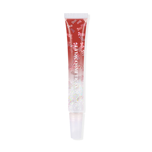 Candycane gloss [Peppermint Scented / Clear / Glittery]