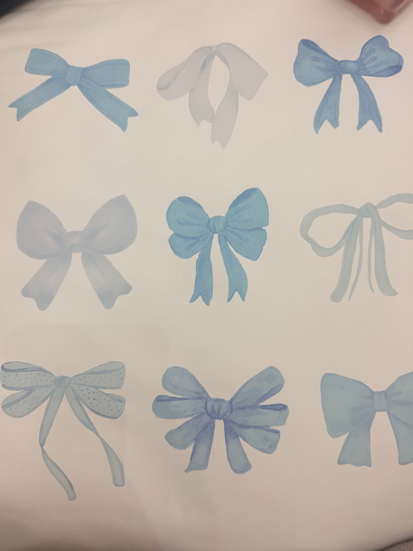 Blue Bow Display